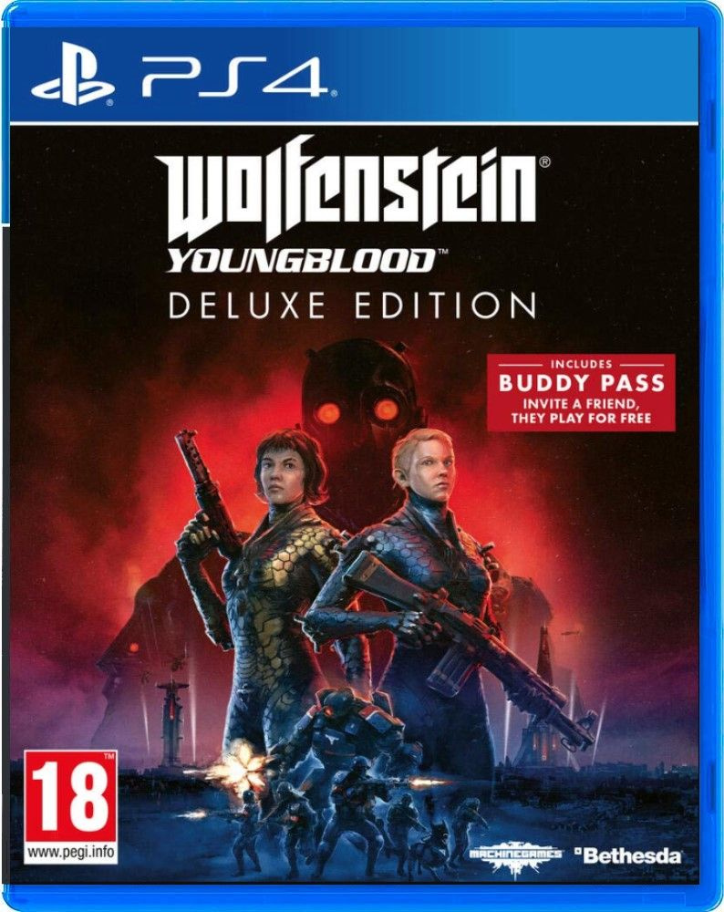 PS4 Wolfenstein: Youngblood - Deluxe Edition (русская версия)
