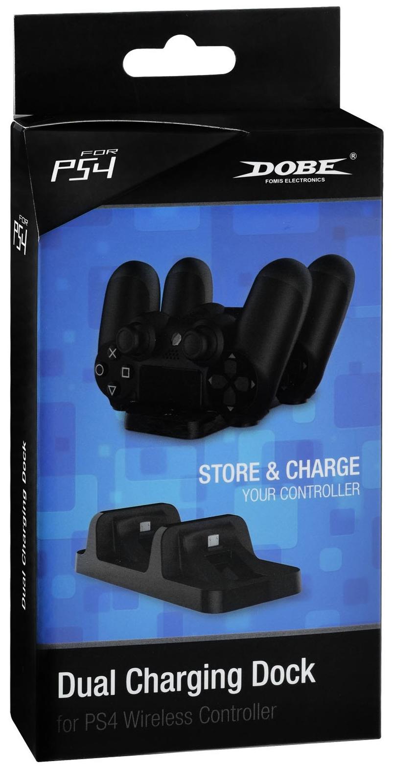 Зарядная станция PS4 Dobe Dual Charging Dock - PlayStation 4 (Black)